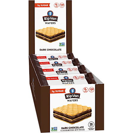 Low Sugar Wafer Snack Box - Dark Chocolate
